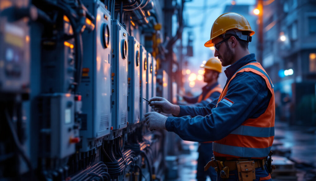 instalación y mantenimiento de concentración de medidores