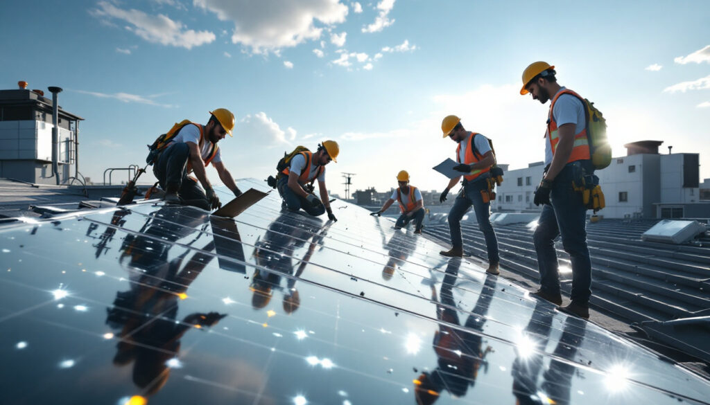 instalación y mantenimiento de paneles solares 3